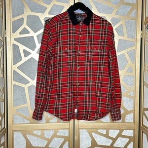 Hawkings Mcgill Tartan‎ Flannel Plaid Men’s Shirt Size M